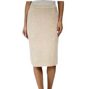 Faux Suede Skirt Calvin Klein